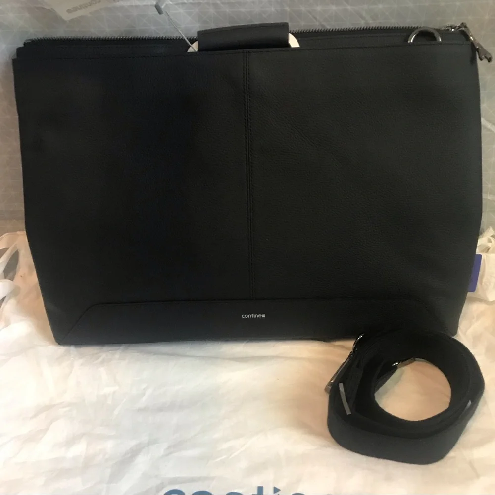 NWT Continew Airman Briefcase in‎ Black